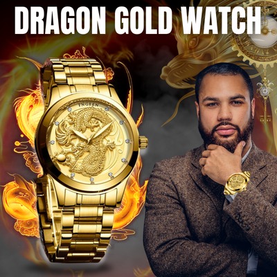 DRAGON GOLD WATCH